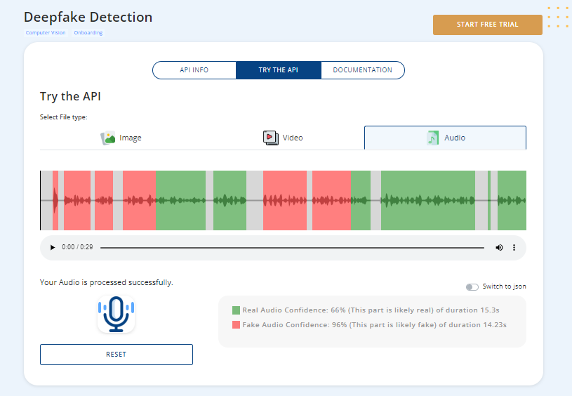 Introducing Deepfake Audio Detection [Product Update]